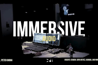 do immersive dolby atmos, spatial audio mixing and mastering