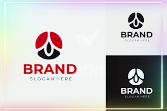 create modern a minimalist logo for your brand