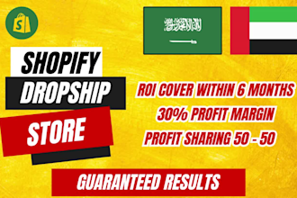 setup and manage ongoing shopify dropship ksa and uae