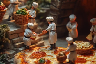 create engaging reels with tiny chefs, viral ai videos
