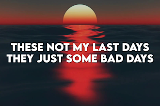make outstanding animated lyrics video