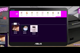 create restaurant cafe website integration pos app