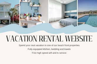 create vacation rental website real estate  property management lodgify weebly