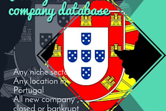supply genuine and live updated niche business database portugal