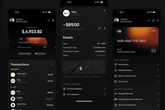 build fintech app neobank app wallet app money transfer app p2p app bank app
