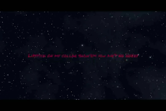 make a beautiful lyrical video of a song