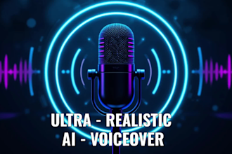 generate ultra realistic ai voiceovers in 24 hours
