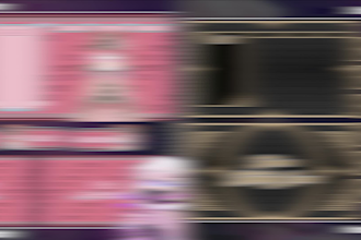 design a overlay or schedule for vtuber