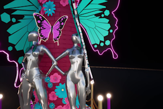 create mall event decors such as christmas and diwali