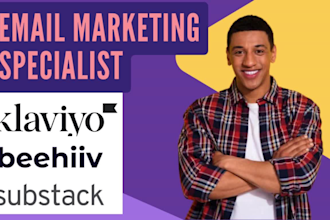 be klaviyo audit manager beehiiv substack newsletter campaign ecommerce leads