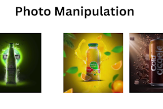 do expert product photo manipulation,photo manipulation and photo editing