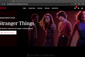 build a responsive website in HTML CSS react js bootstrap