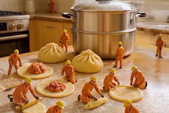 make cgi food photography ai generated product photography food recipe miniature