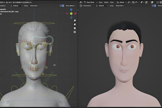 rig your 3d character in blender for animation