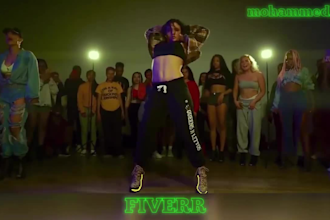 edit video with glowing lines blotter media scribble effect