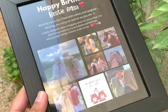 create photo frame for birthday any type of occasion