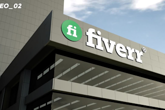 make building logo mockup video in full hd in 24 hours