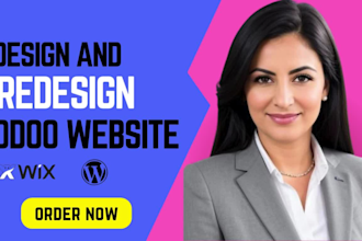 redesign odoo website design showit website duda website hostinger online store