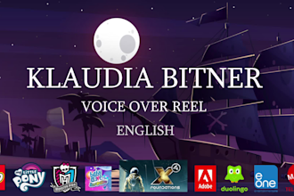 be the voice for your animation project