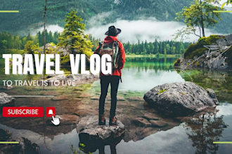 create professional youtube thumbnails, vlog thumbnails