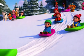 render animated music video,christmas animation, new year card,blender animation