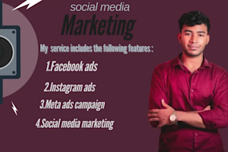 run targeted facebook,instagram ads for your business