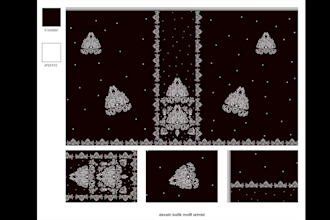 pattern design for textile fashion wear