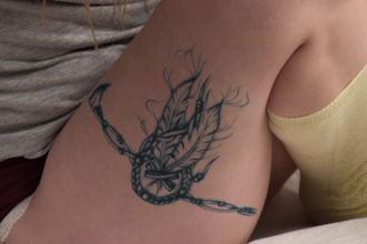 apply a realistic tattoo on your body