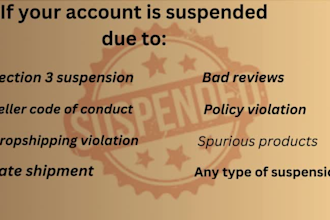 write amazon poa plan of action for suspension reinstatement