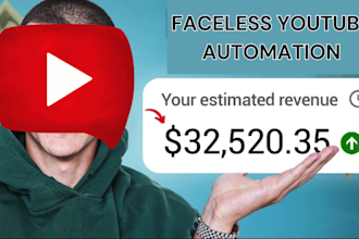 10x ROI faceless youtube automation channel, viral videos to earn you 32k USD