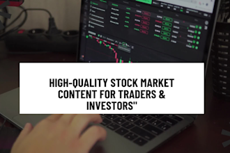 write articles on stock market