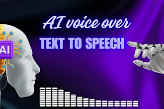 generate most natural ai voice over, american, french, arabic