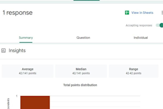 design interactive google forms for quiz, registration, and survey