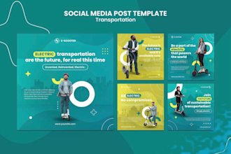 be your pro social media post graphic designer