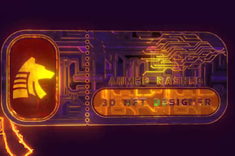 create unique 3d nft ticket, pass, card