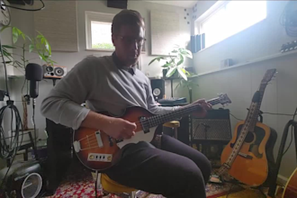 perform bass for your indie or folk track