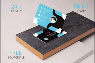 design professional and luxury business card in 24 hours