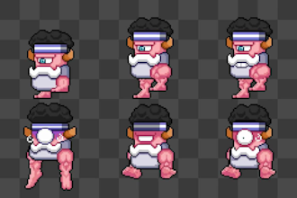 do pixel game art animation, 2d sprite sheet, pixel art character, pixel tileset