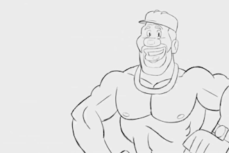 do 2d line art frame by frame 2d animation pencil sketch drawing 2d traditional