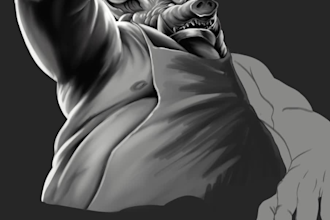 do digital painting and illustrations