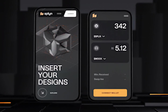3d web3 crypto interactive game website, opengl, threejs, webgl, gsap