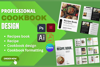 write, format, design recipes book, cookbook formatting, recipe, cookbook desig