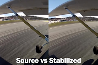 stabilize shaky camera footage