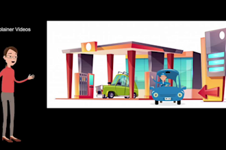 create a professional animated cartoon explainer video for your business