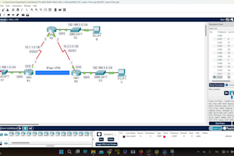 configure and optimize cisco packet tracer networks for you