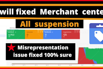 fix google merchant center suspension