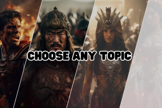 create the ai historian and stellar sagas style youtube videos