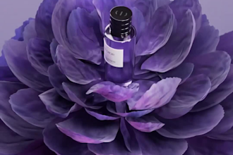 realistic cgi perfume bottle model, 3d fragrance design, 3d perfume an