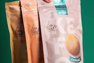 design label, pouch or box packaging with all files in 1 day