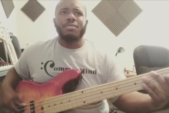 record electric bass guitar on your song